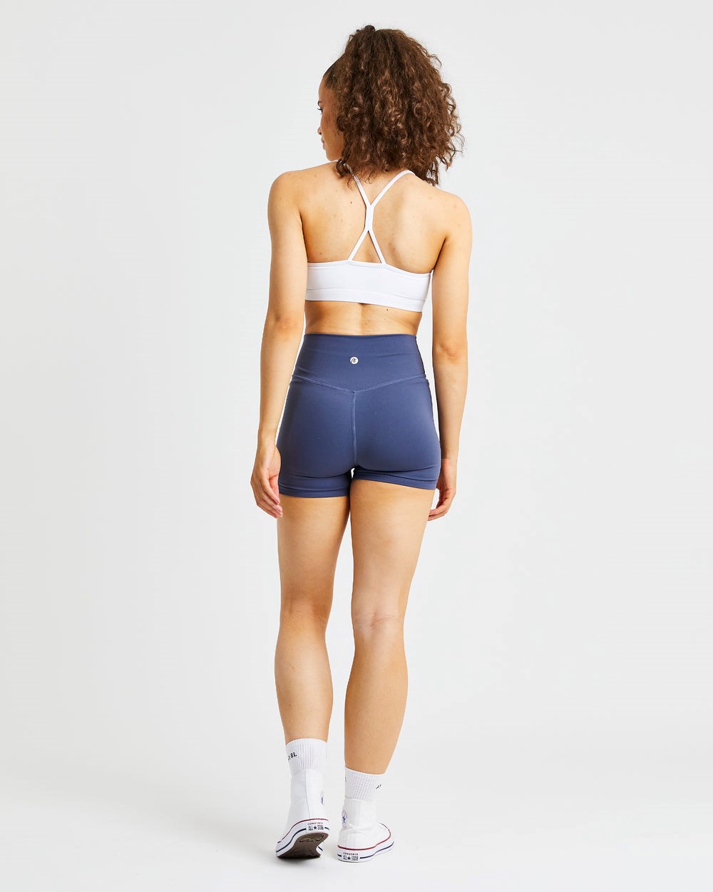 AYBL Essential Ruched Sports Bra Weiß | 431-CPOKYH