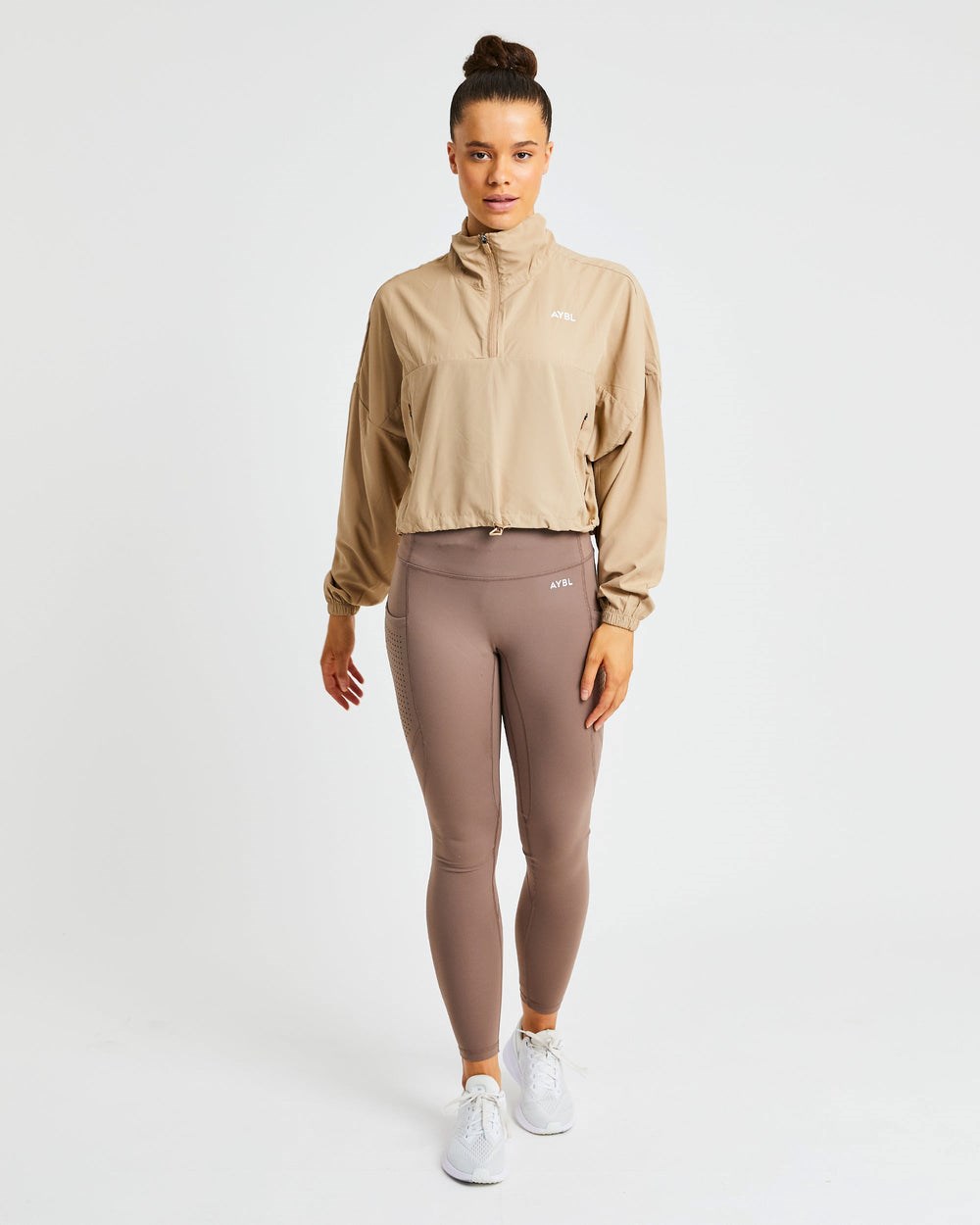 AYBL Everyday 1/2 Zip Pullover Nude | 849-OCVMEZ