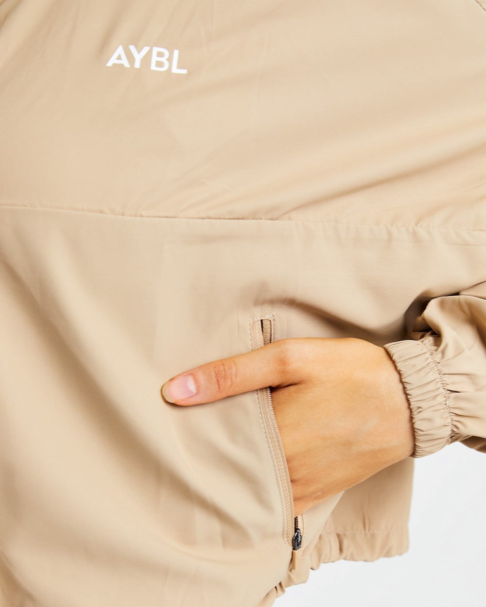 AYBL Everyday 1/2 Zip Pullover Nude | 849-OCVMEZ