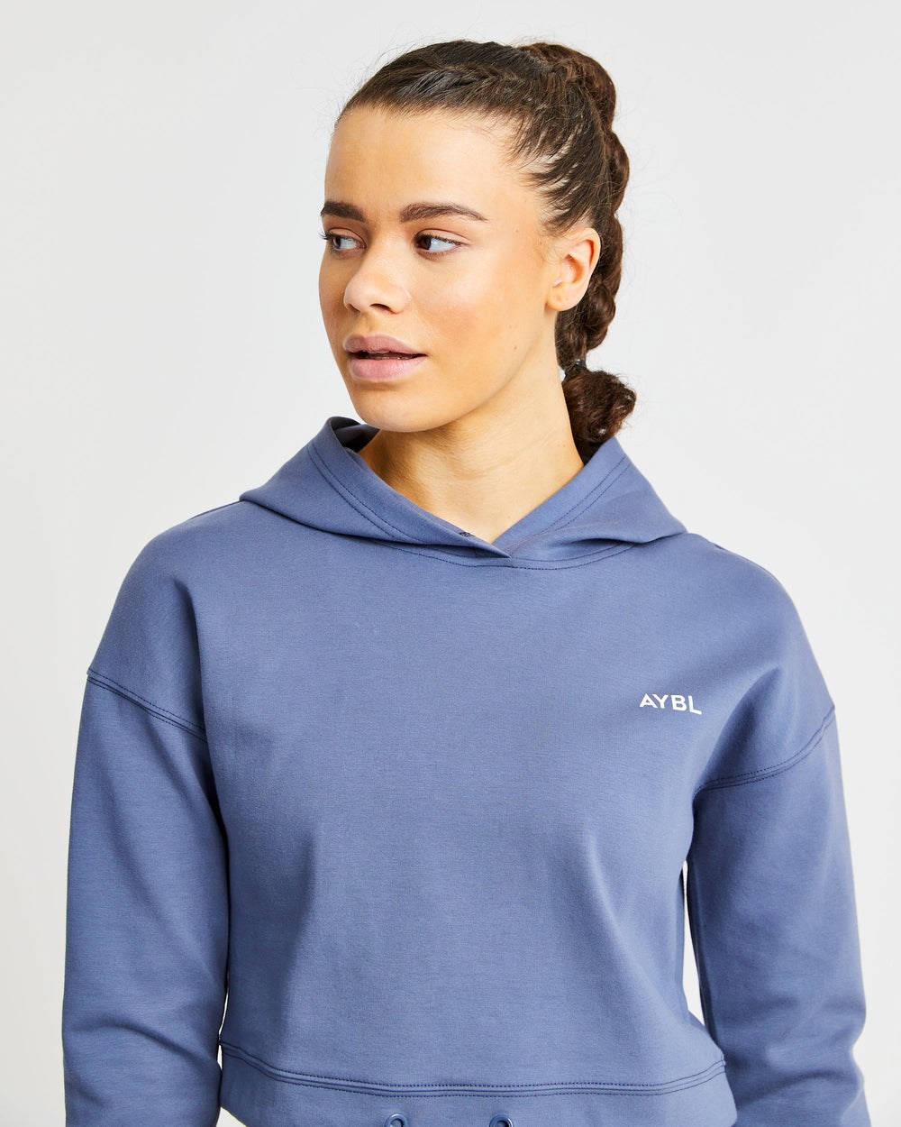 AYBL Everyday Drawcord Hoodie Blau | 203-DPAFGE