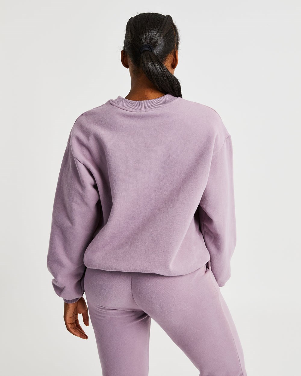 AYBL Everyday Oversized Pullover Muted Mauve | 506-BUCYJA