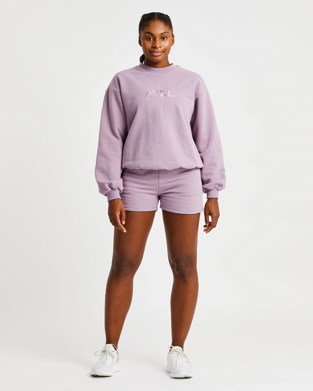 AYBL Everyday Oversized Shorts Muted Mauve | 741-KYPZAV