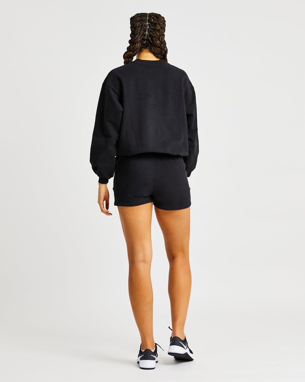 AYBL Everyday Oversized Shorts Schwarz | 069-HUCASK