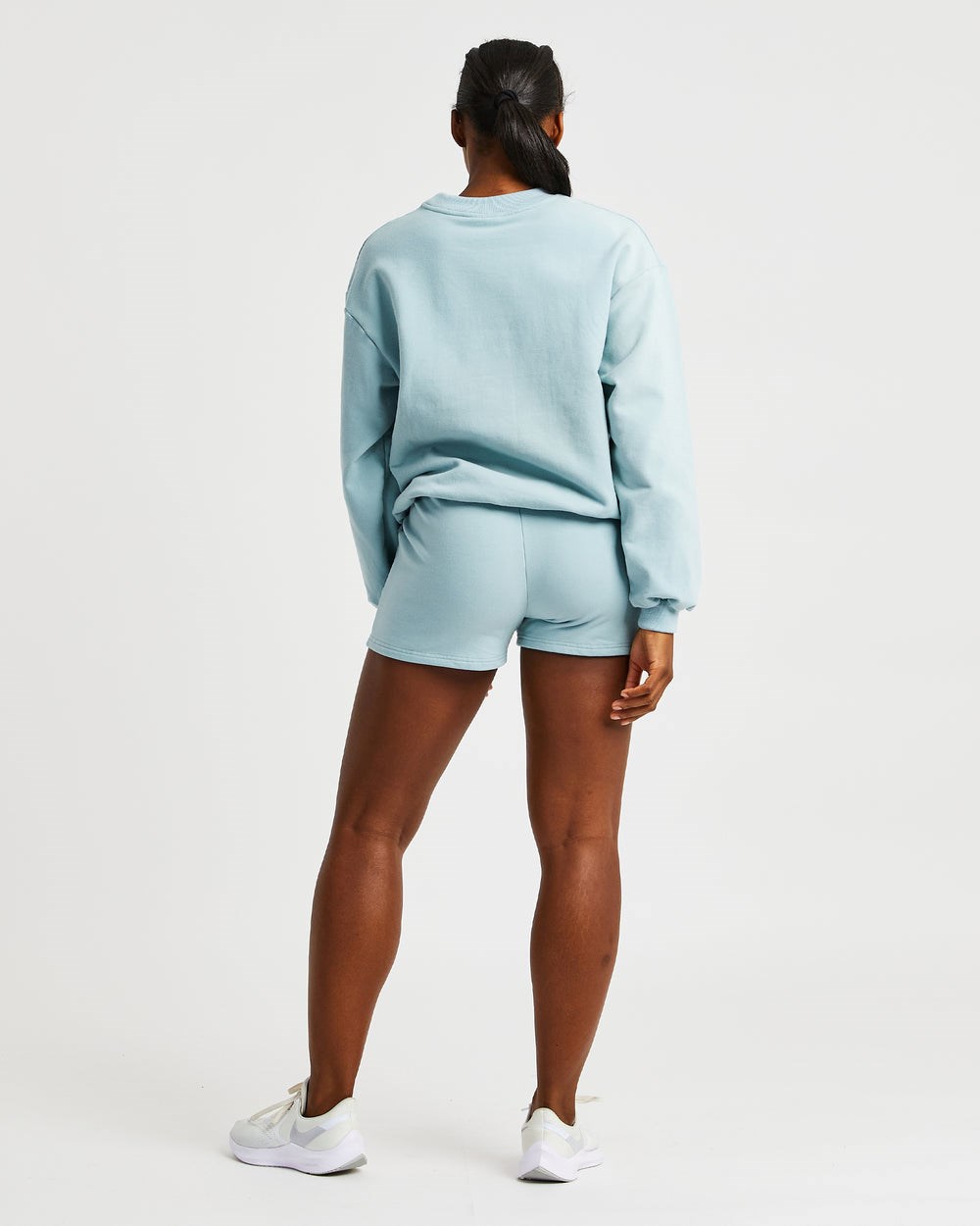 AYBL Everyday Oversized Shorts Soft Sage | 018-KLJFUB