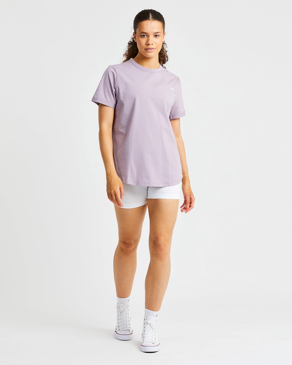 AYBL Everyday Oversized T Shirt Muted Mauve | 586-YZVGNK