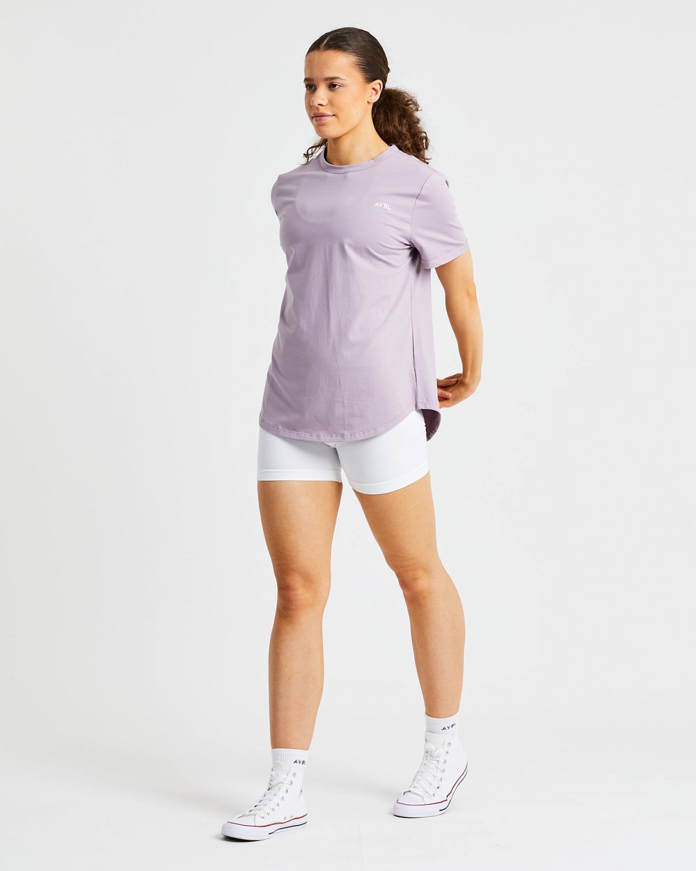 AYBL Everyday Oversized T Shirt Muted Mauve | 586-YZVGNK