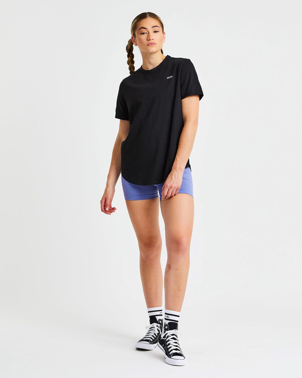 AYBL Everyday Oversized T Shirt Schwarz | 905-ZFUHMA