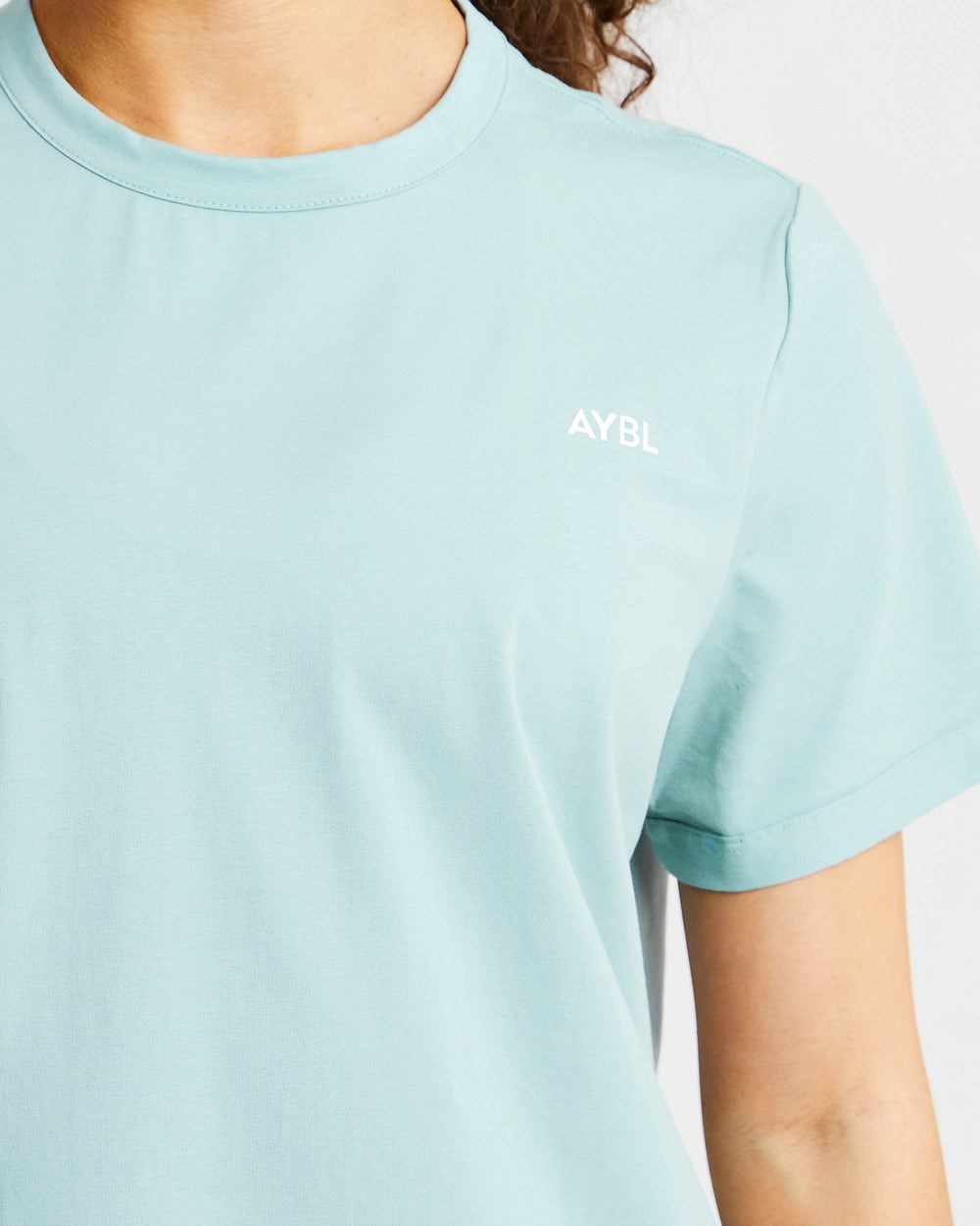 AYBL Everyday Oversized T Shirt Soft Sage | 243-PLXNTZ