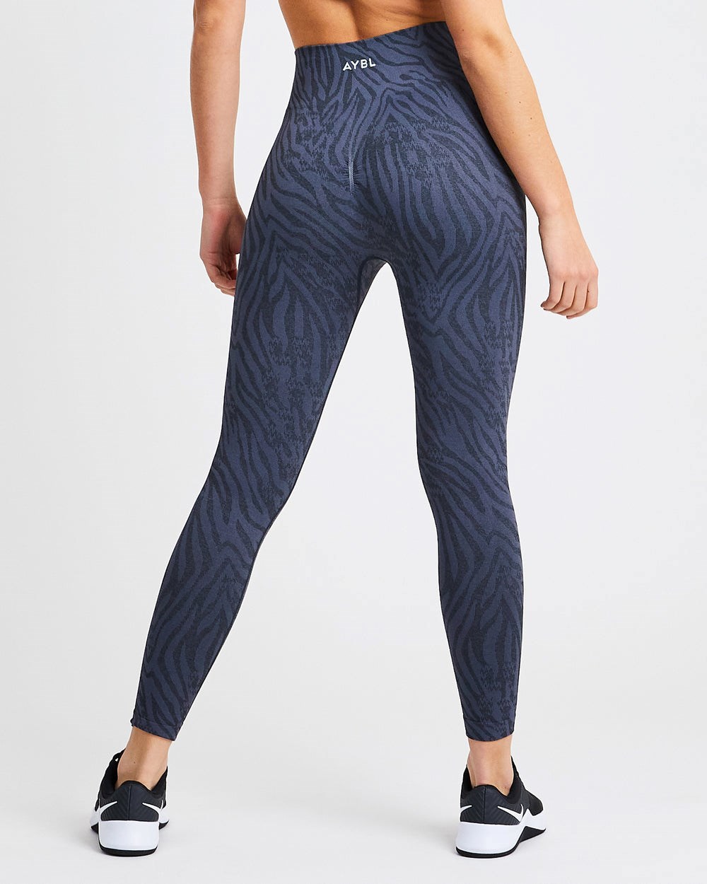 AYBL Evolve Animal Seamless Leggings Blau | 613-FNUDOM