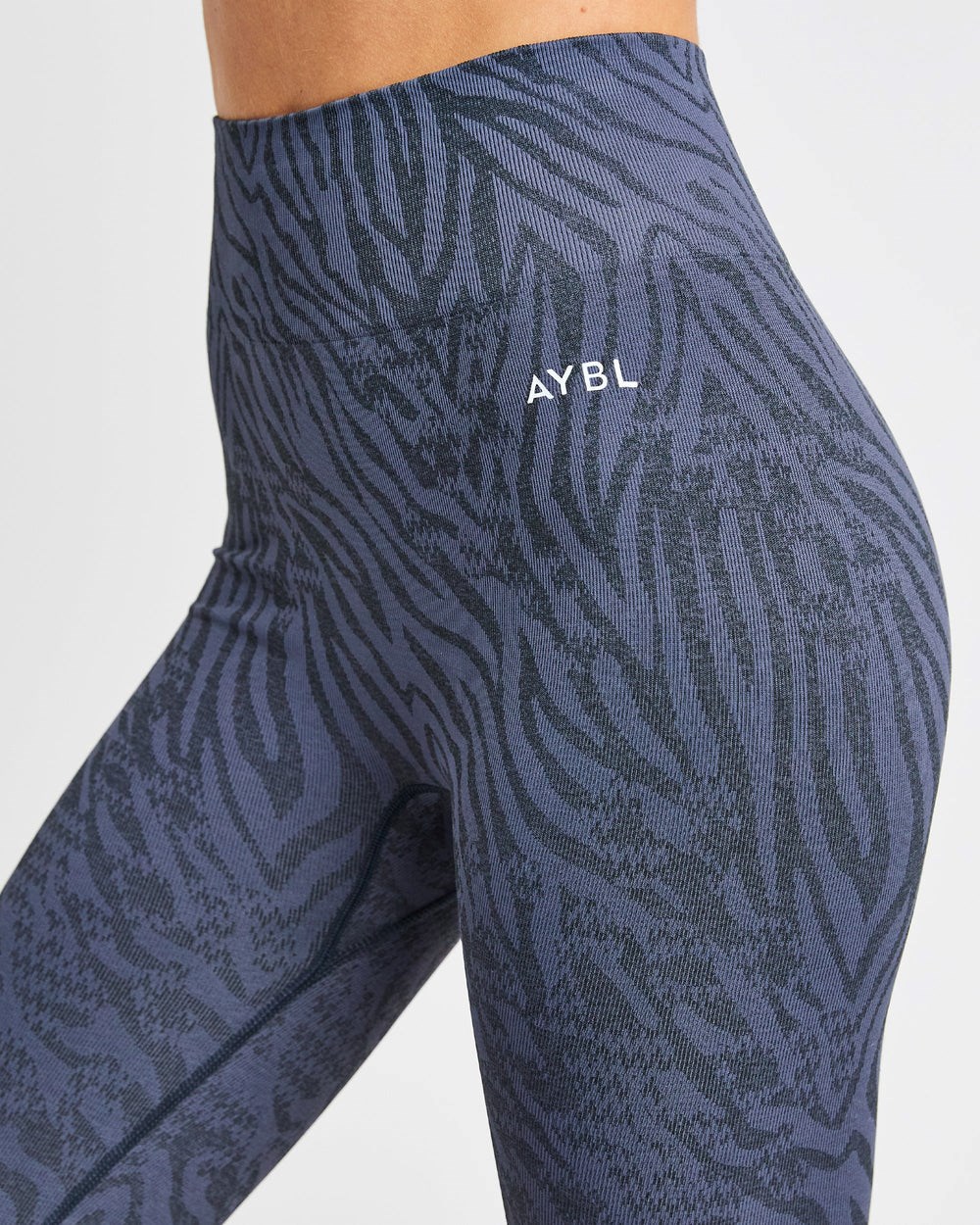 AYBL Evolve Animal Seamless Leggings Blau | 613-FNUDOM