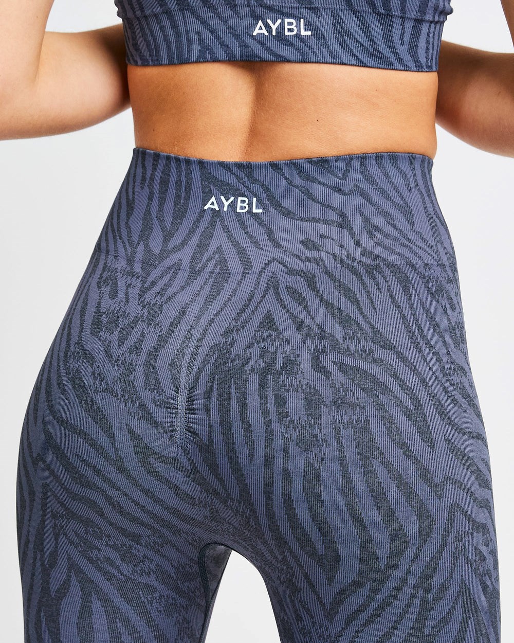 AYBL Evolve Animal Seamless Leggings Blau | 613-FNUDOM