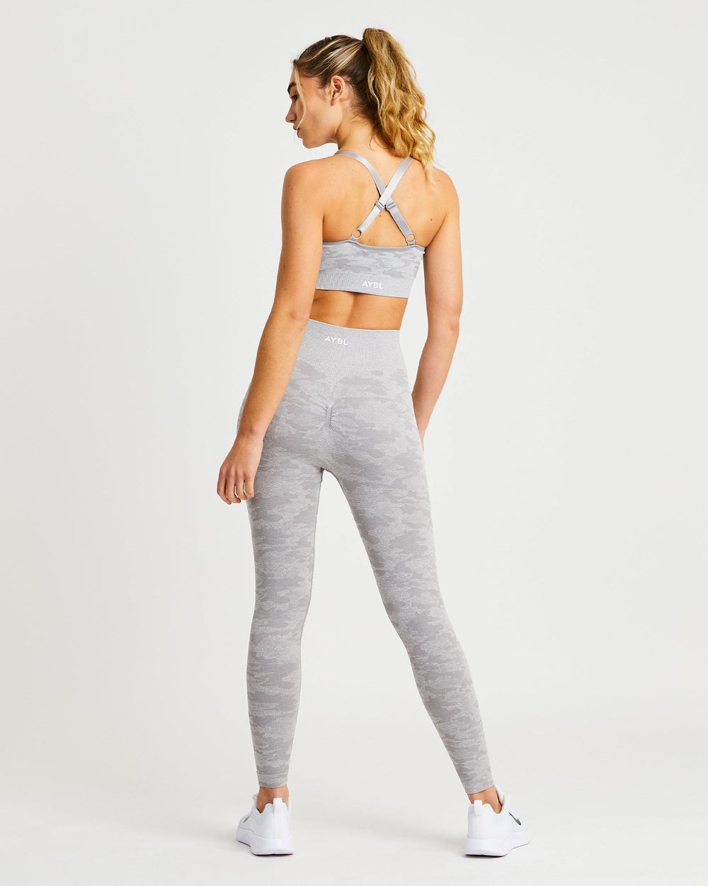 AYBL Evolve Camo Seamless Leggings Grau | 425-TIOCHL