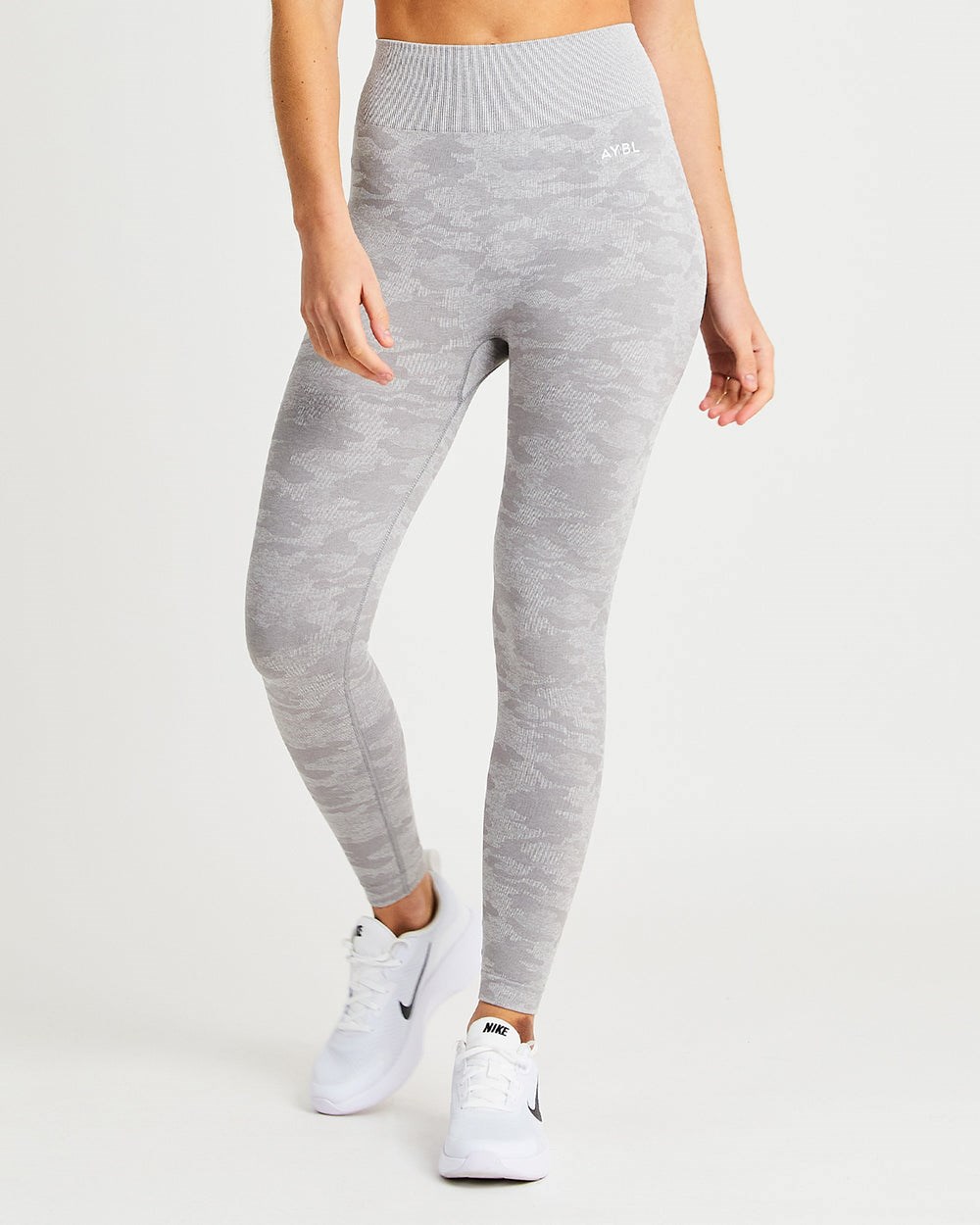 AYBL Evolve Camo Seamless Leggings Grau | 425-TIOCHL