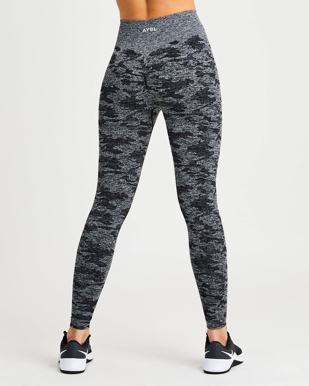 AYBL Evolve Camo Seamless Leggings Schwarz | 792-KMPACT