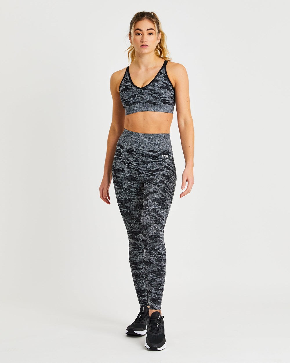 AYBL Evolve Camo Seamless Leggings Schwarz | 792-KMPACT