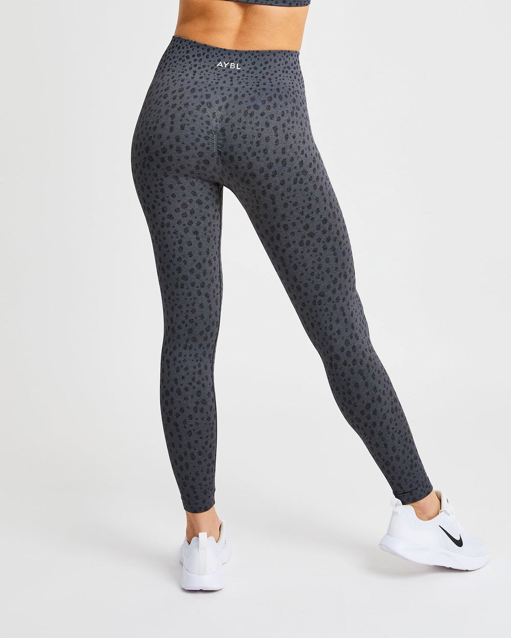 AYBL Evolve Speckle Seamless Leggings Charcoal | 978-MEIBSQ