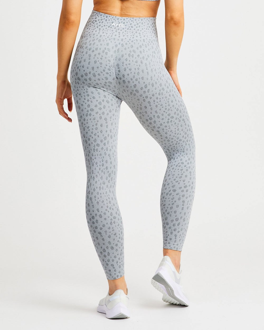 AYBL Evolve Speckle Seamless Leggings Hellgrau | 495-VIFMOW