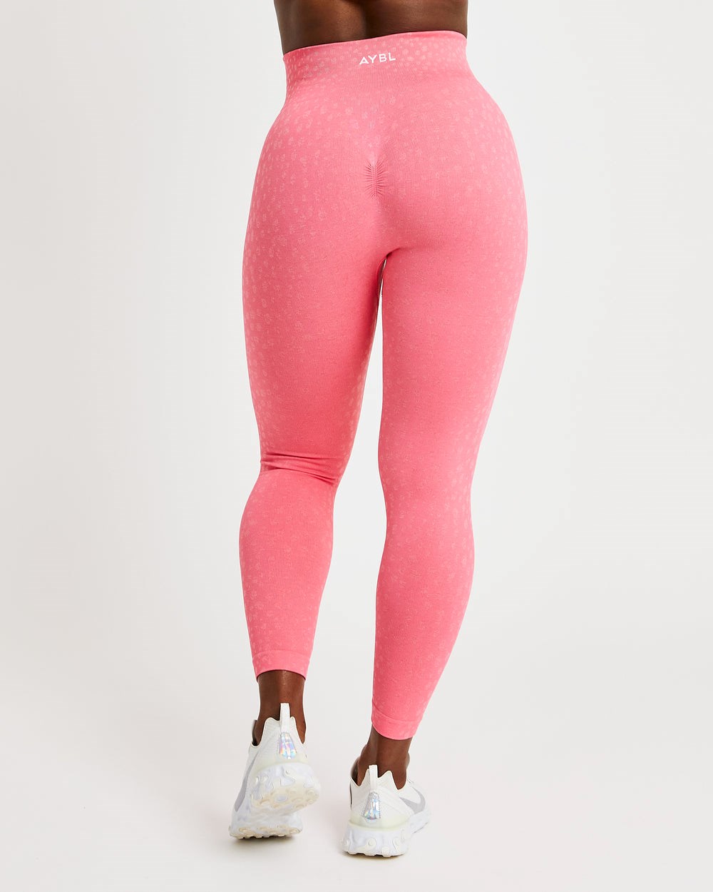 AYBL Evolve Speckle Seamless Leggings Koralle Rosa | 820-RDUGCZ