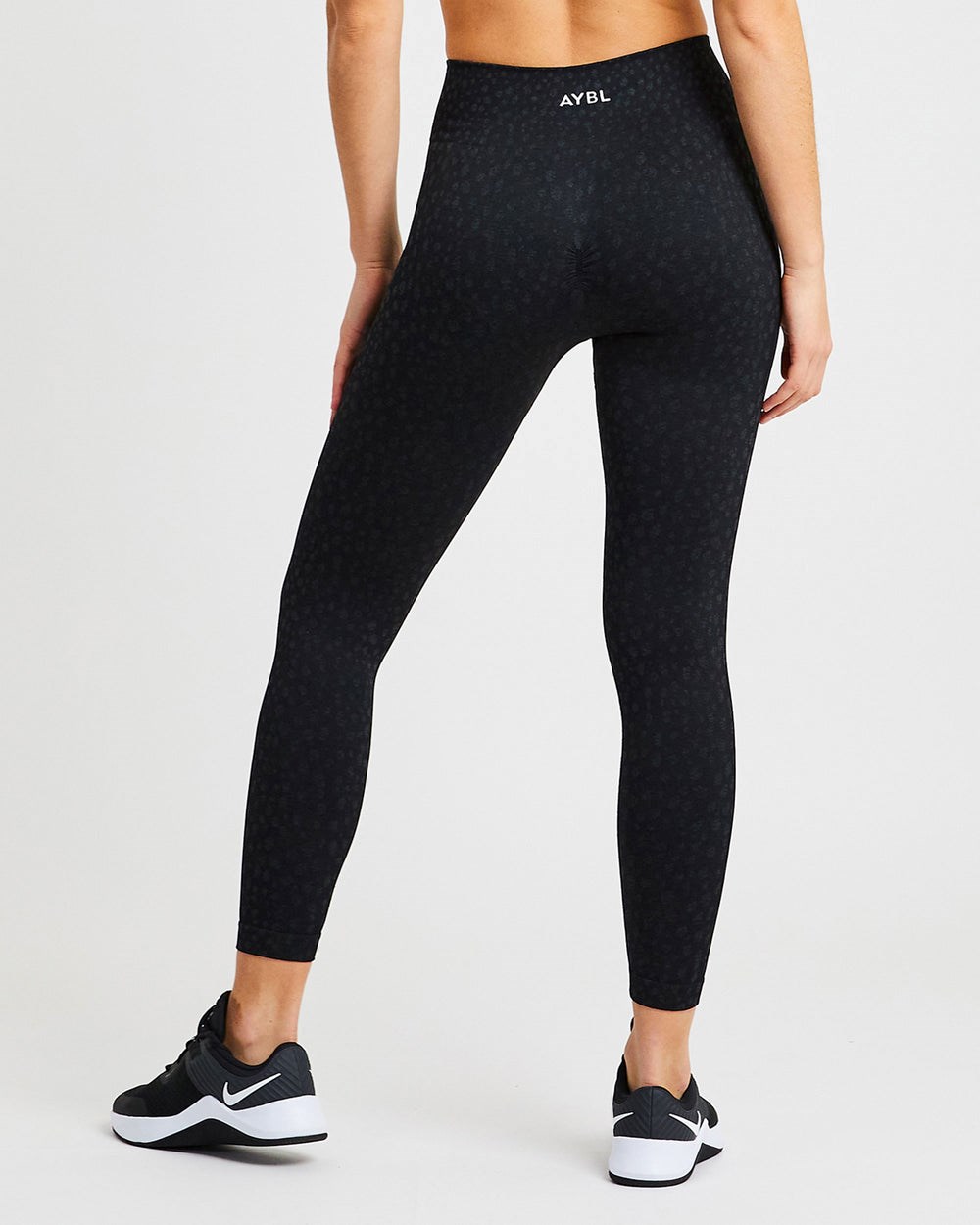 AYBL Evolve Speckle Seamless Leggings Schwarz | 283-UXBMKE