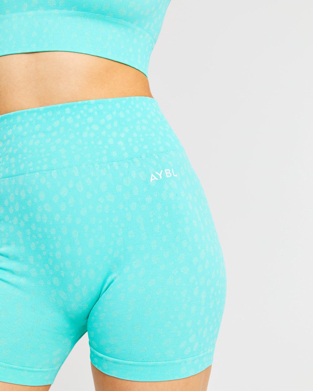 AYBL Evolve Speckle Seamless Shorts Grün | 378-KAHFGI