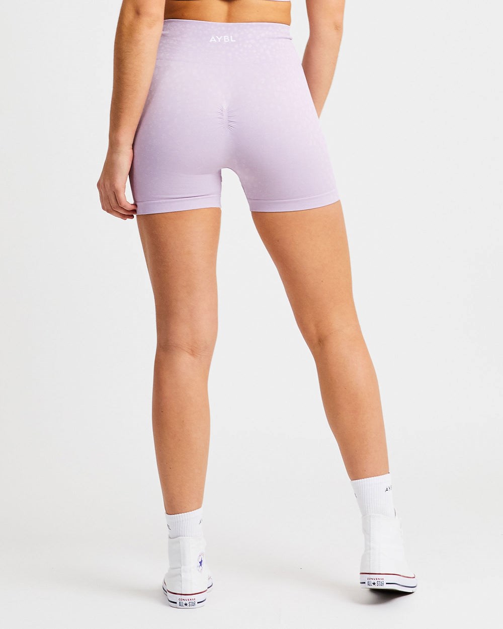 AYBL Evolve Speckle Seamless Shorts Lilac | 285-SYBZIP