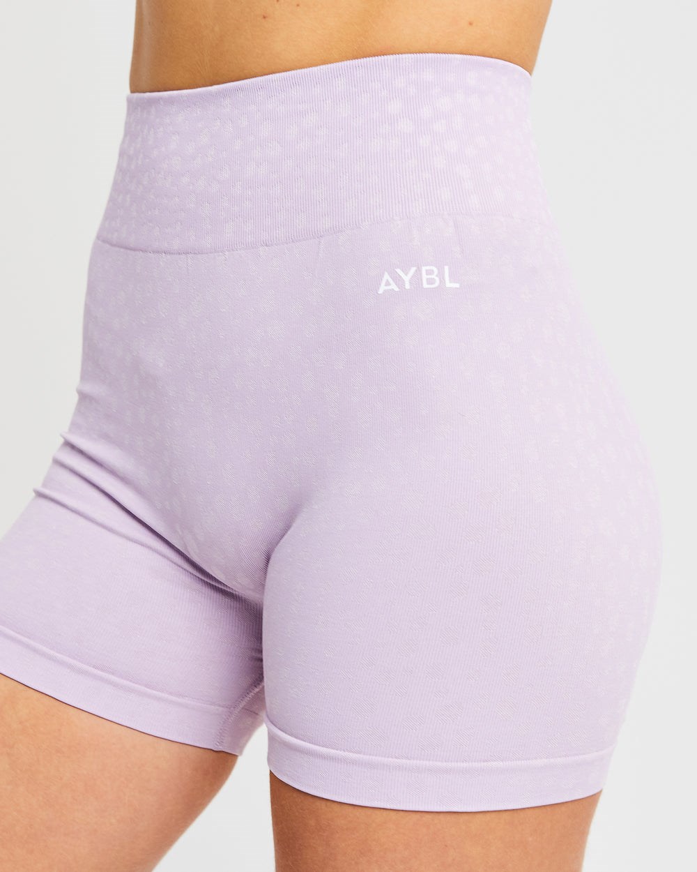 AYBL Evolve Speckle Seamless Shorts Lilac | 285-SYBZIP