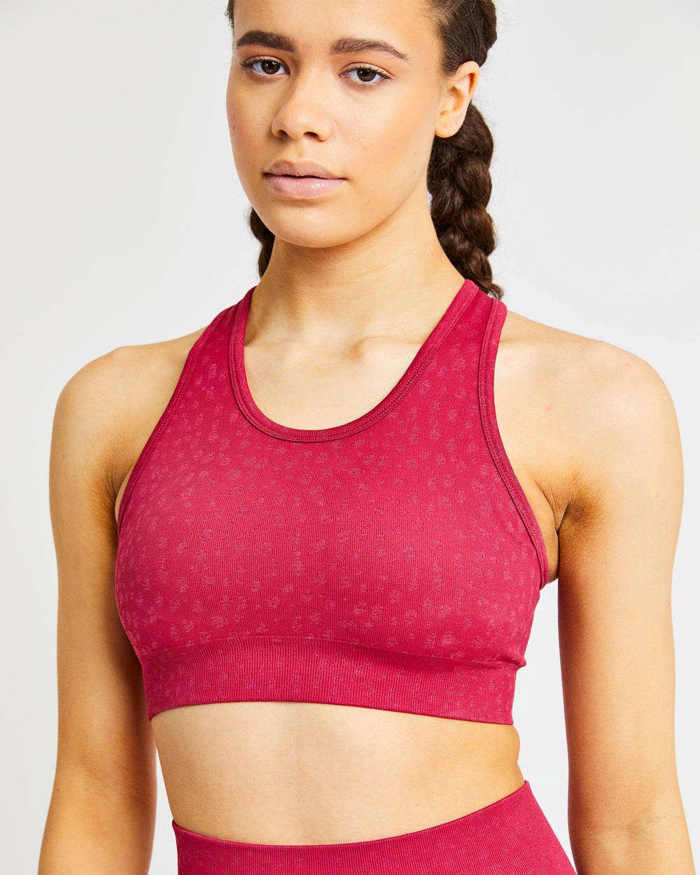 AYBL Evolve Speckle Seamless Sports Bra Raspberry | 162-PTYCOV