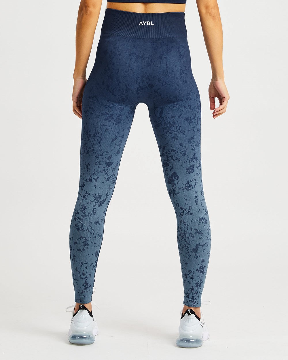 AYBL Flare Seamless Leggings Blau | 309-RJWSNF