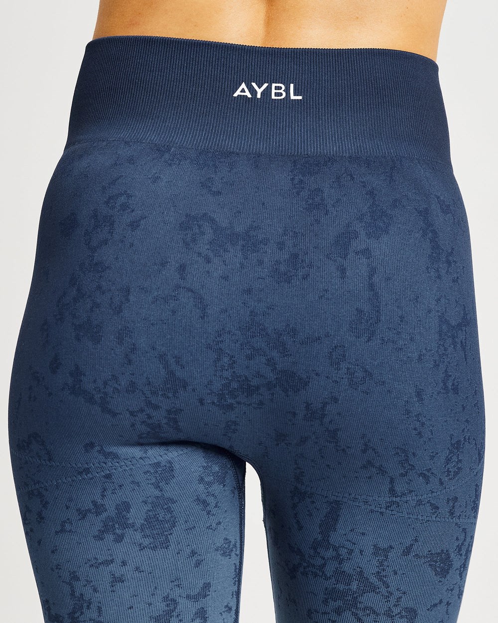 AYBL Flare Seamless Leggings Blau | 309-RJWSNF