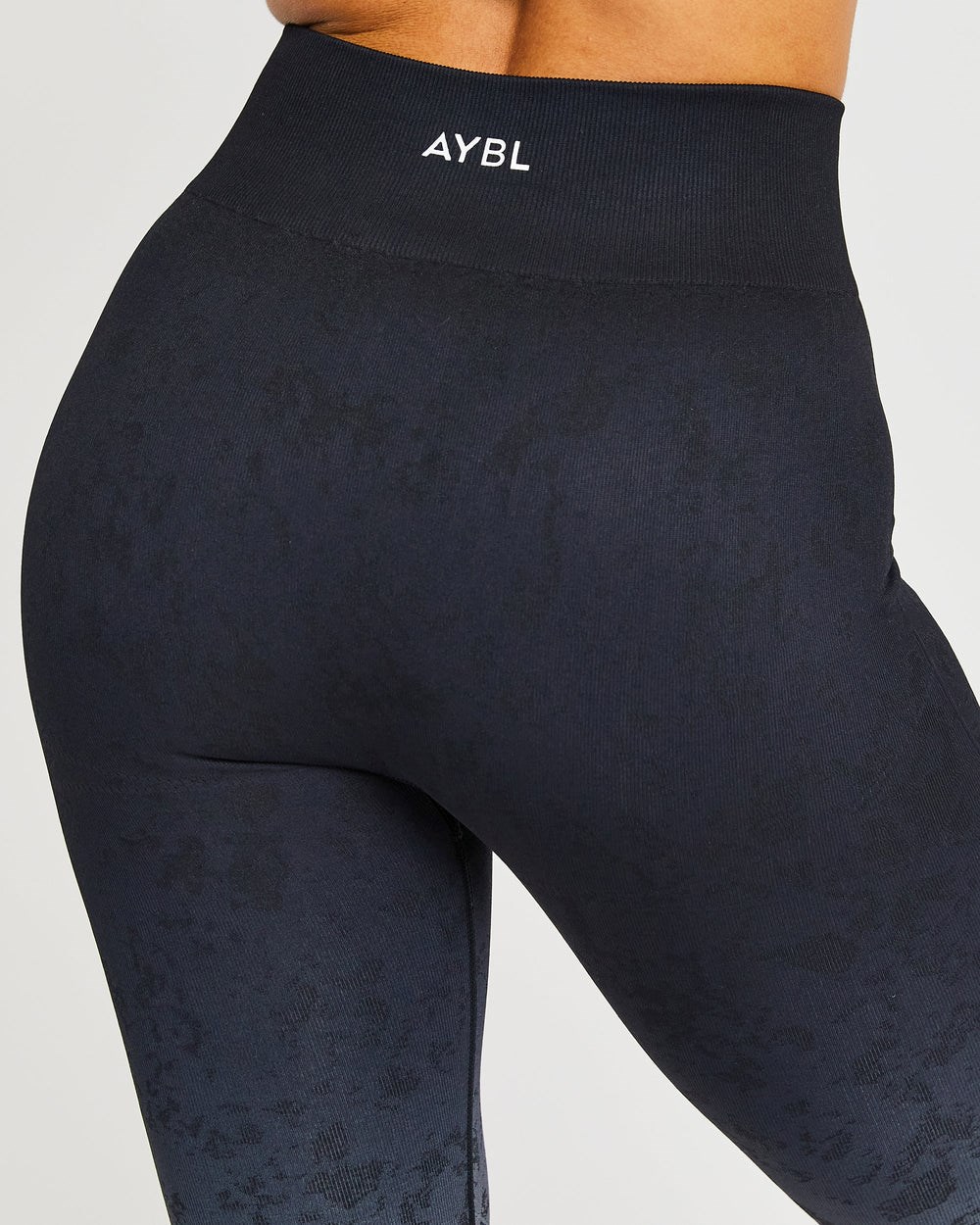 AYBL Flare Seamless Leggings Schwarz | 385-MBXJSK