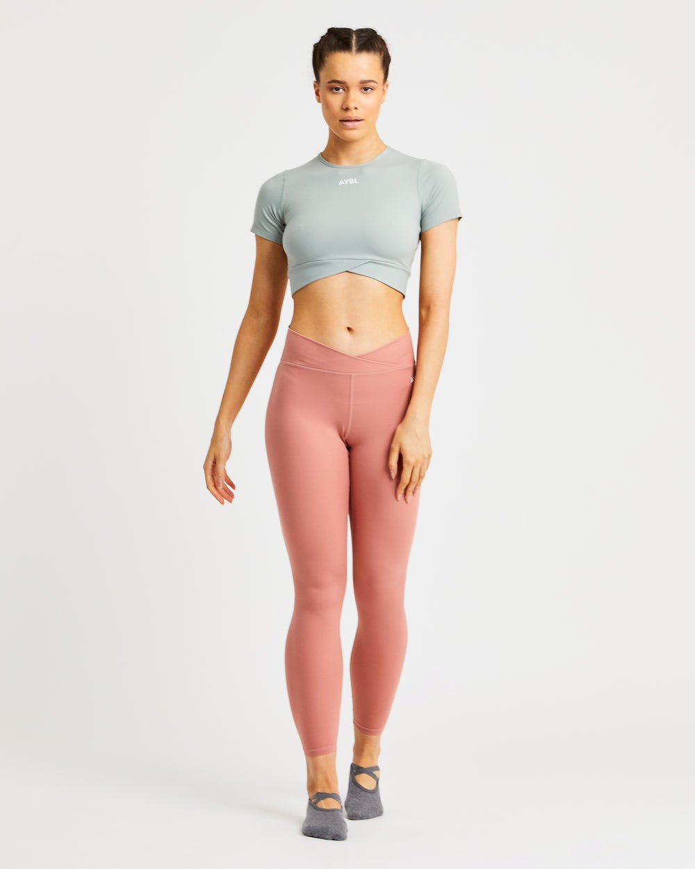 AYBL Flow Crop Top Grün | 492-MLOCNY