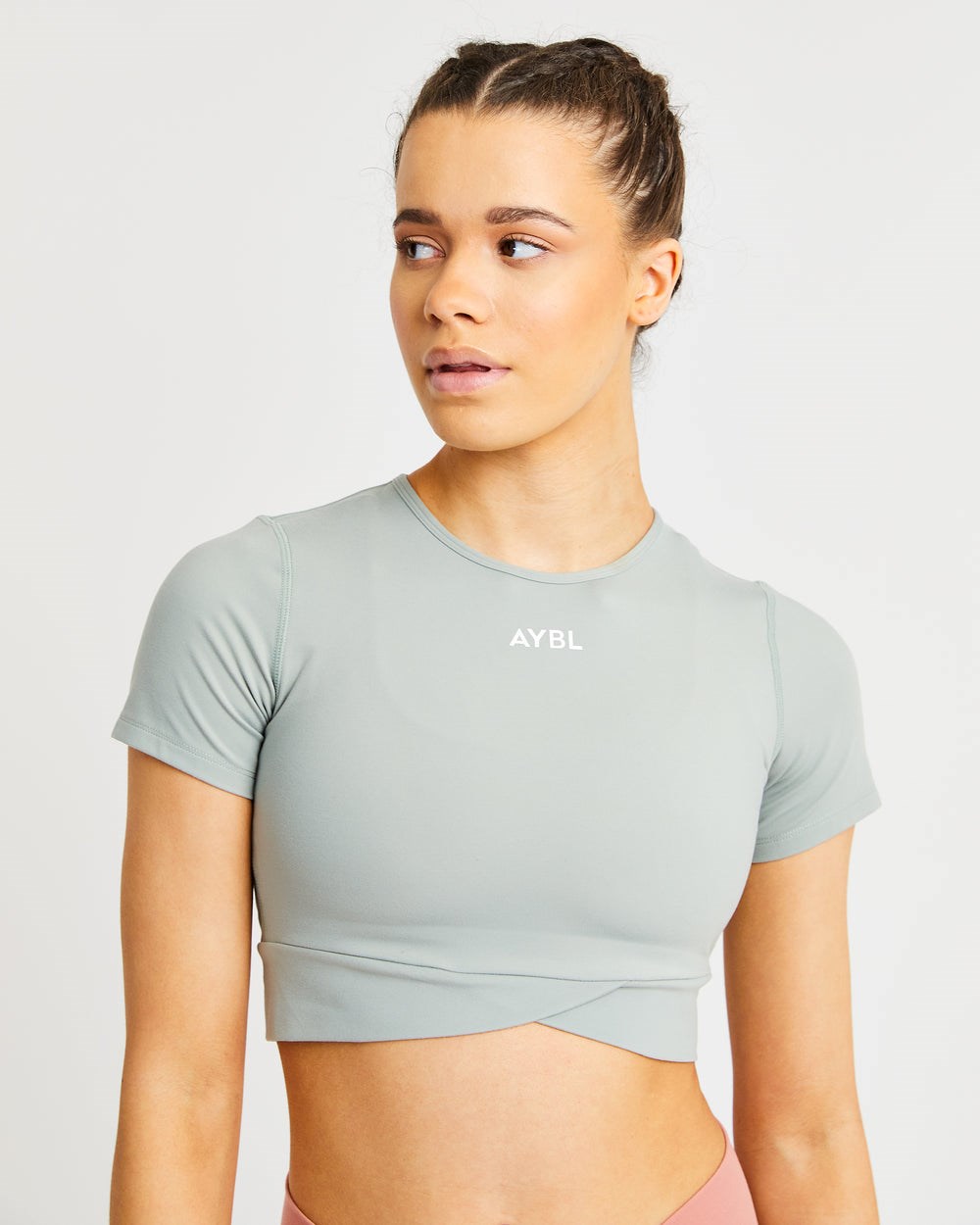 AYBL Flow Crop Top Grün | 492-MLOCNY