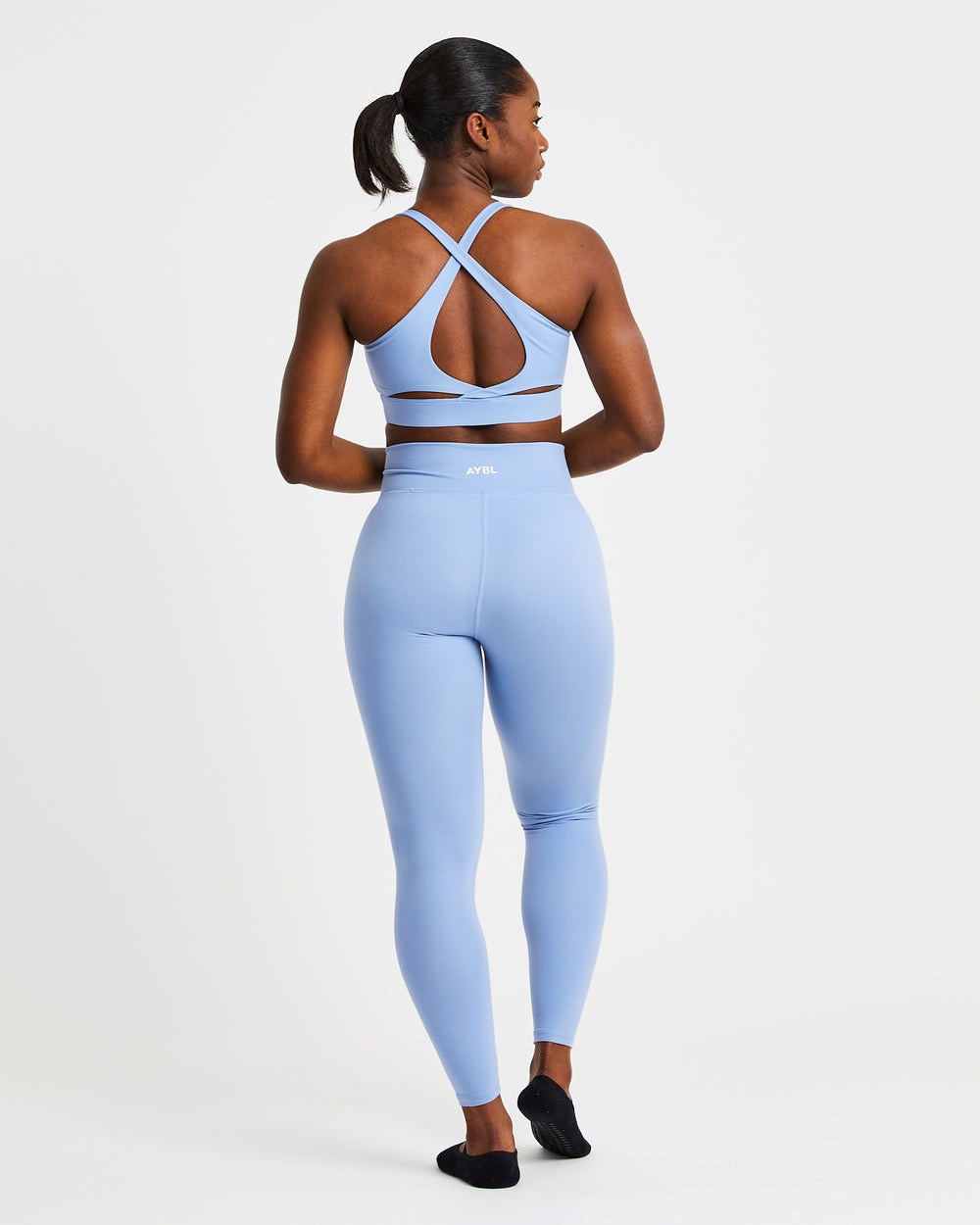 AYBL Flow Leggings Blau | 052-FNVTCE