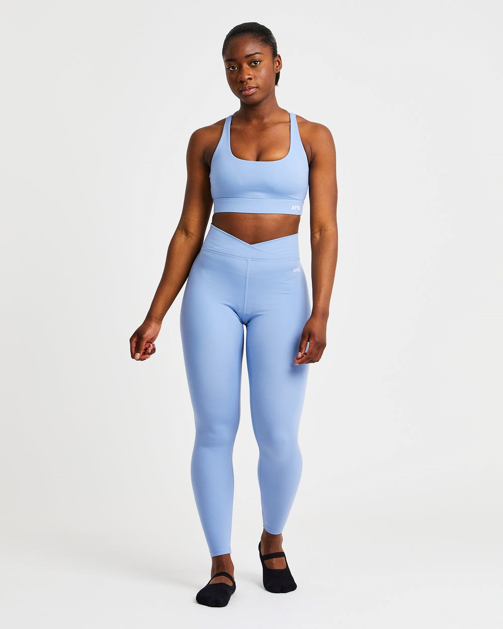 AYBL Flow Sports Bra Blau | 625-EQBWZL