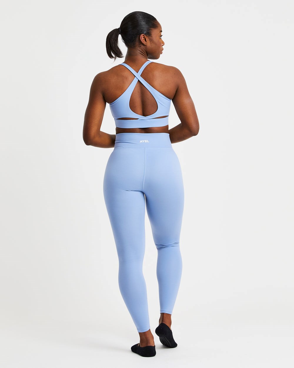 AYBL Flow Sports Bra Blau | 625-EQBWZL