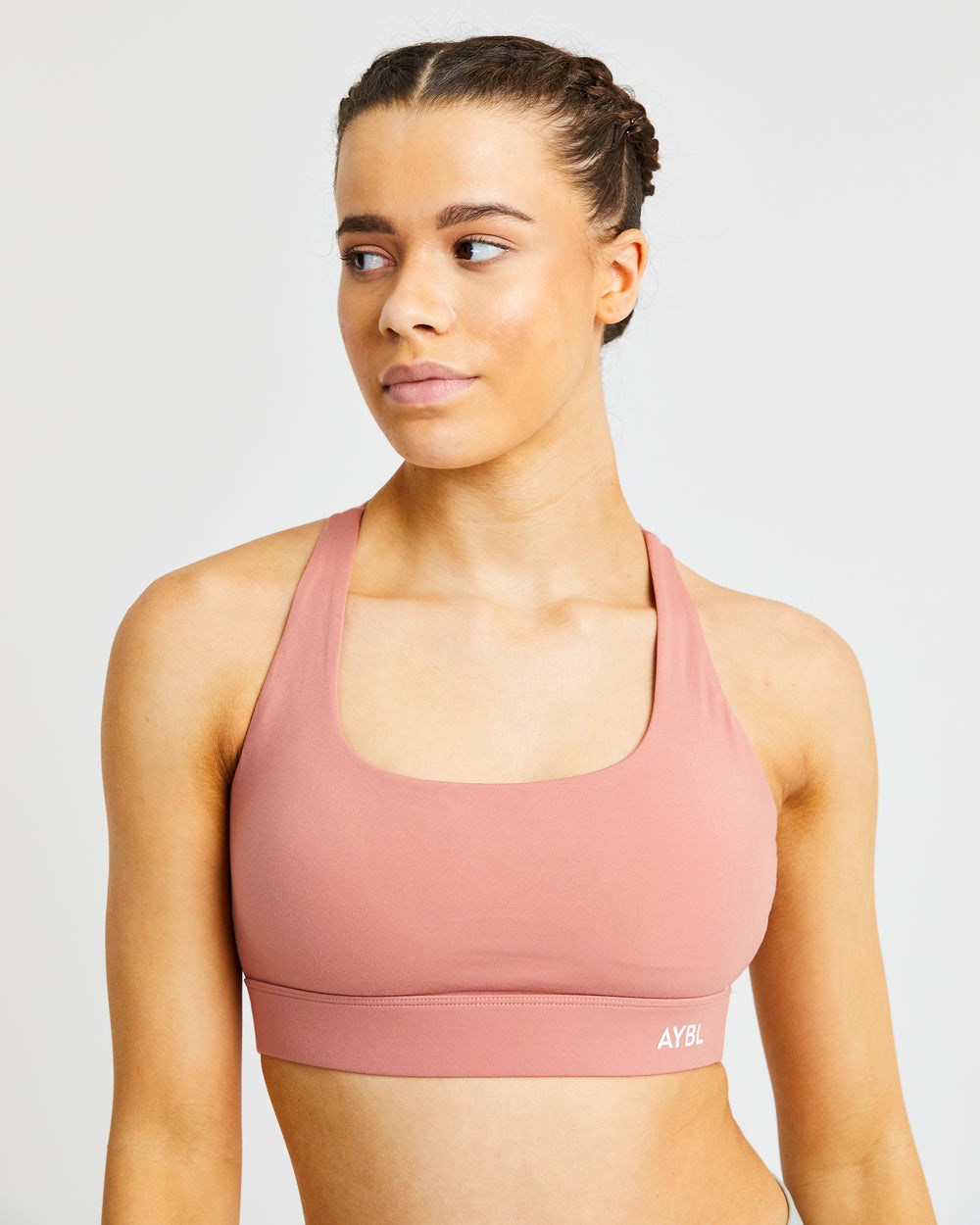 AYBL Flow Sports Bra Rosa | 261-YIVRKF