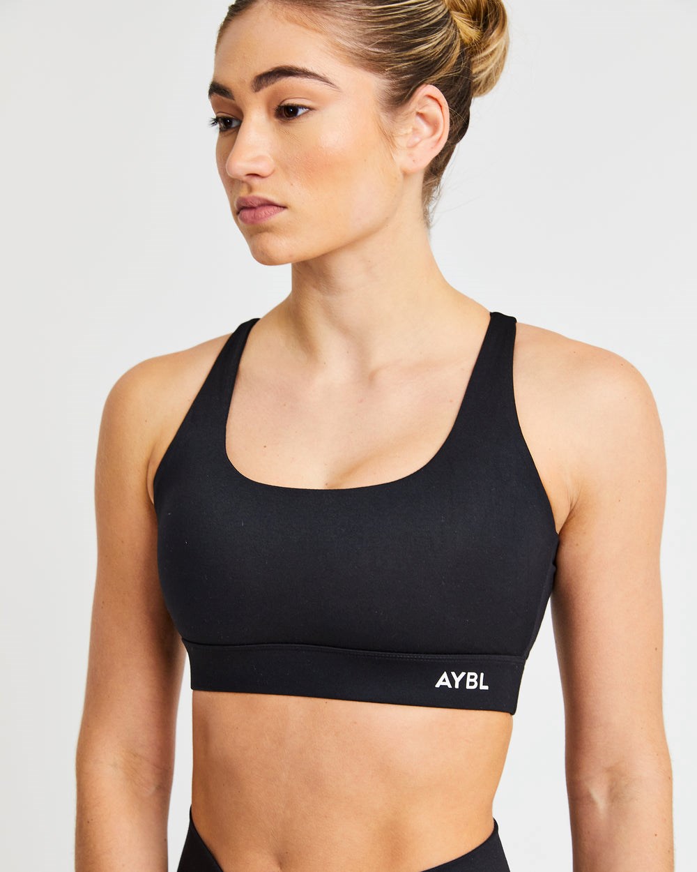 AYBL Flow Sports Bra Schwarz | 825-ZNYHTB