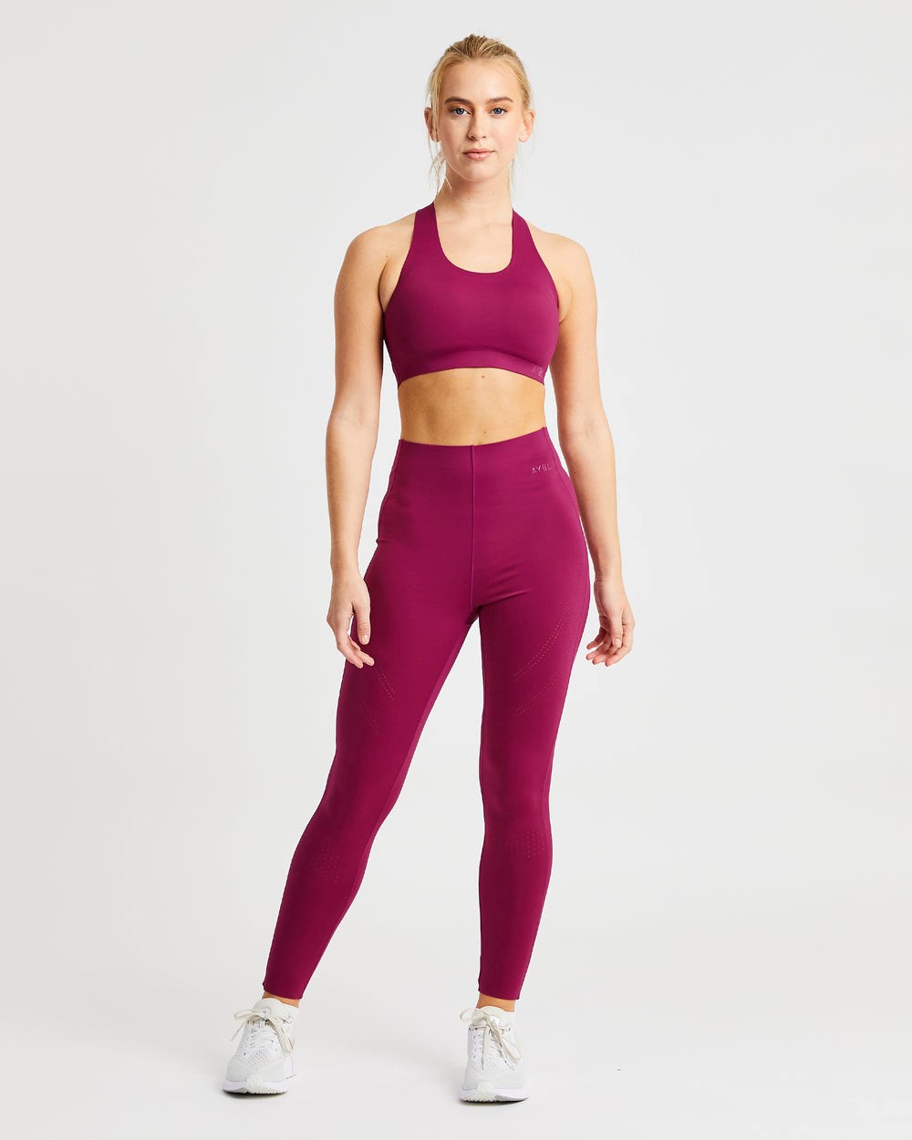 AYBL Fusion Sports Bra Berry Wine | 708-AOHMIG