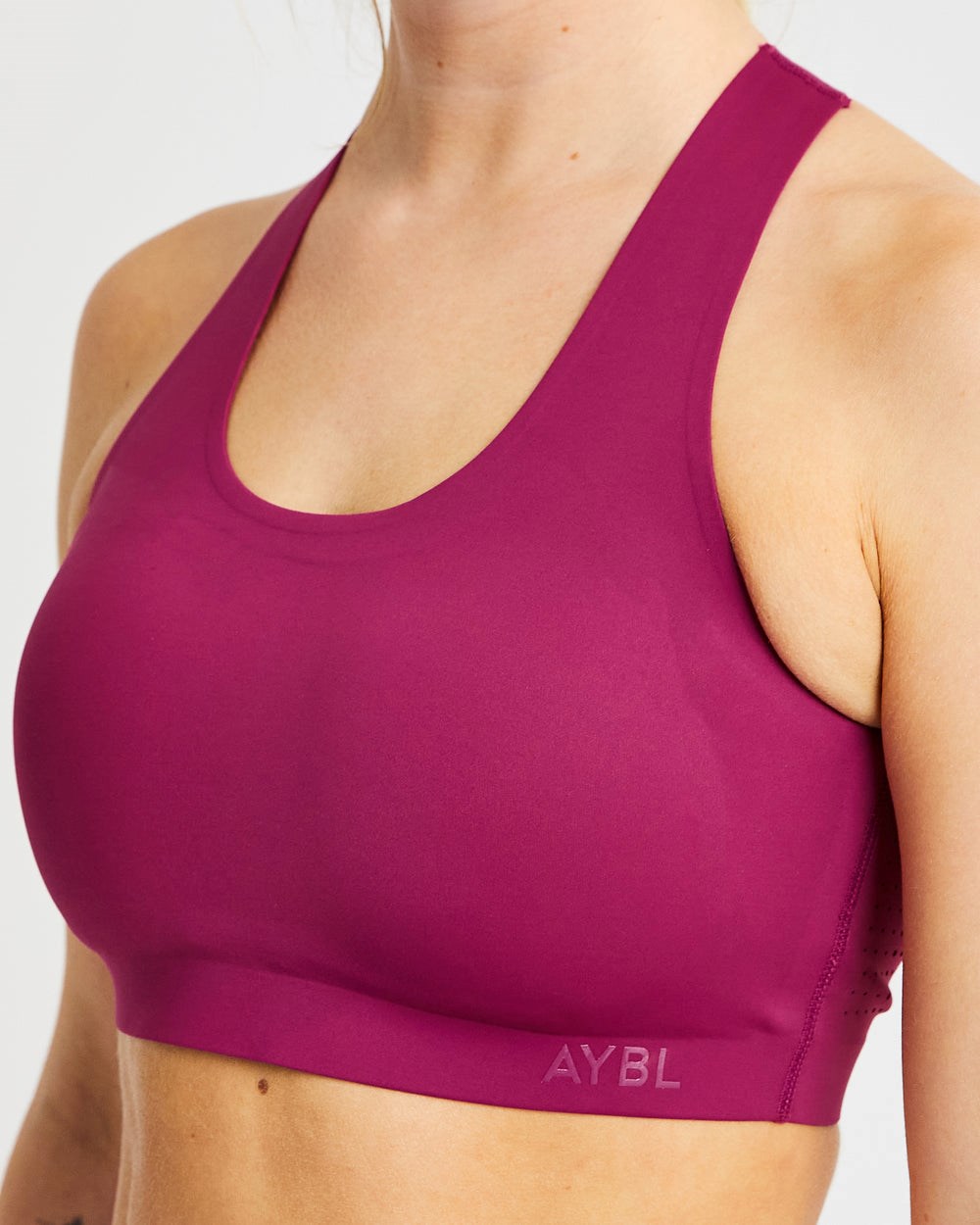 AYBL Fusion Sports Bra Berry Wine | 708-AOHMIG