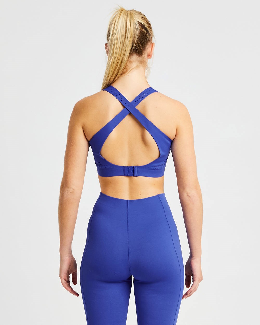 AYBL Fusion Sports Bra Blau | 504-JWNDIZ