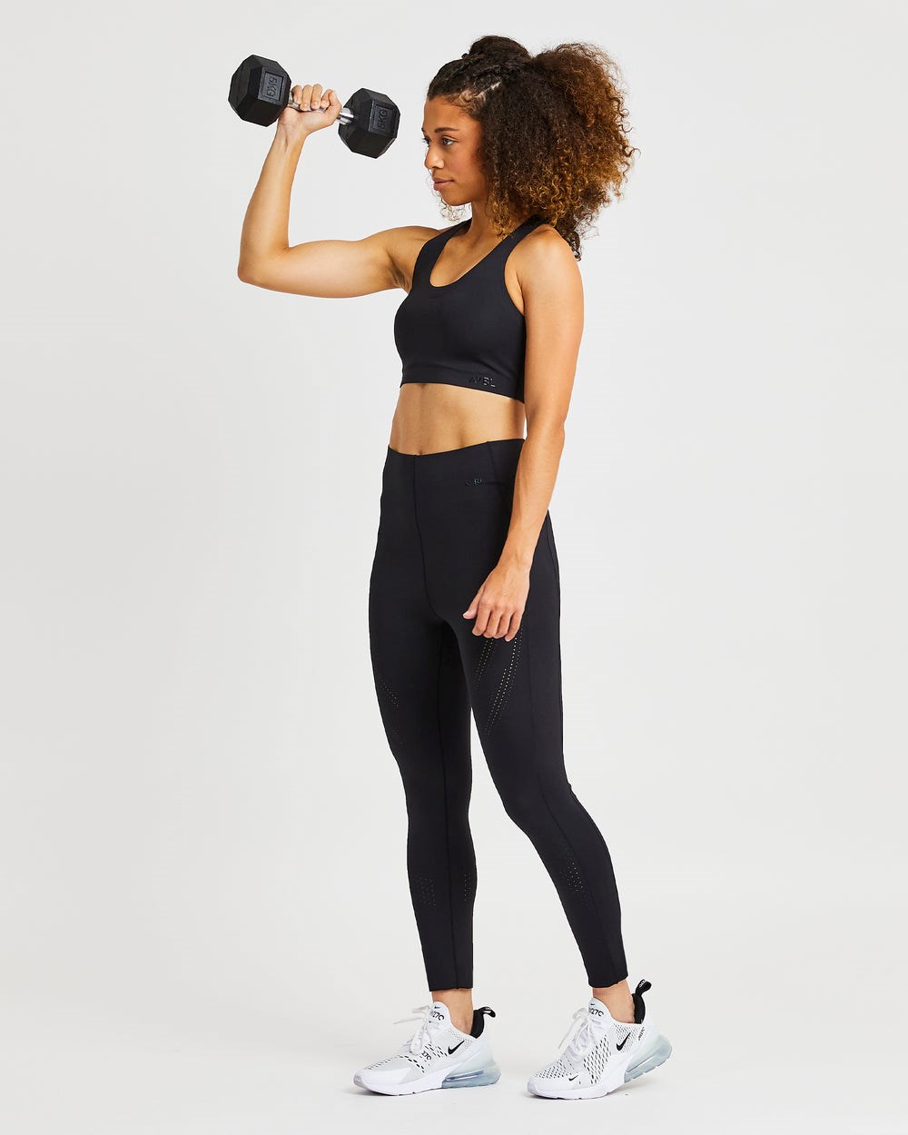 AYBL Fusion Sports Bra Schwarz | 745-IYFMAZ