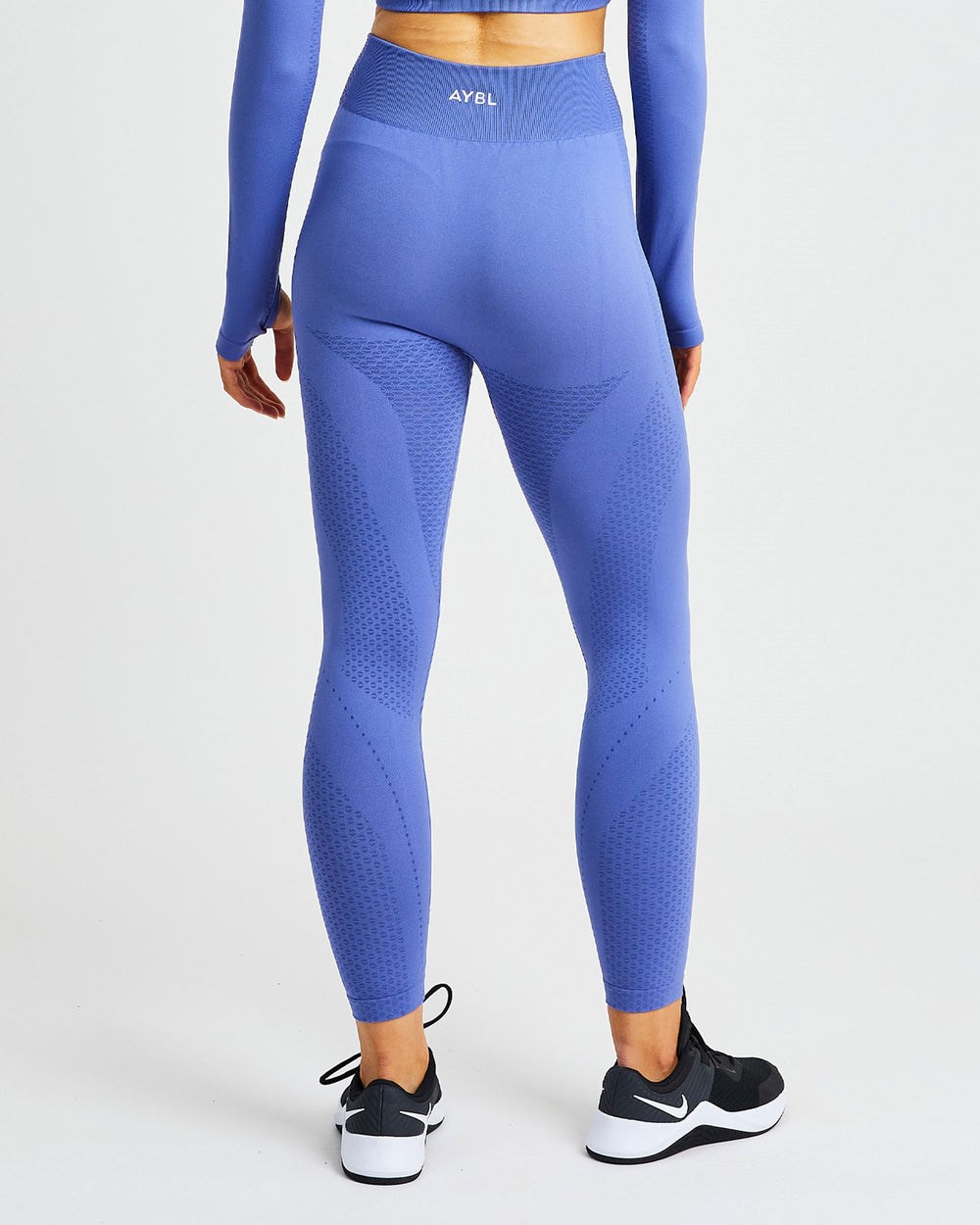 AYBL Ignite Seamless Leggings Blau | 368-PEIOFZ