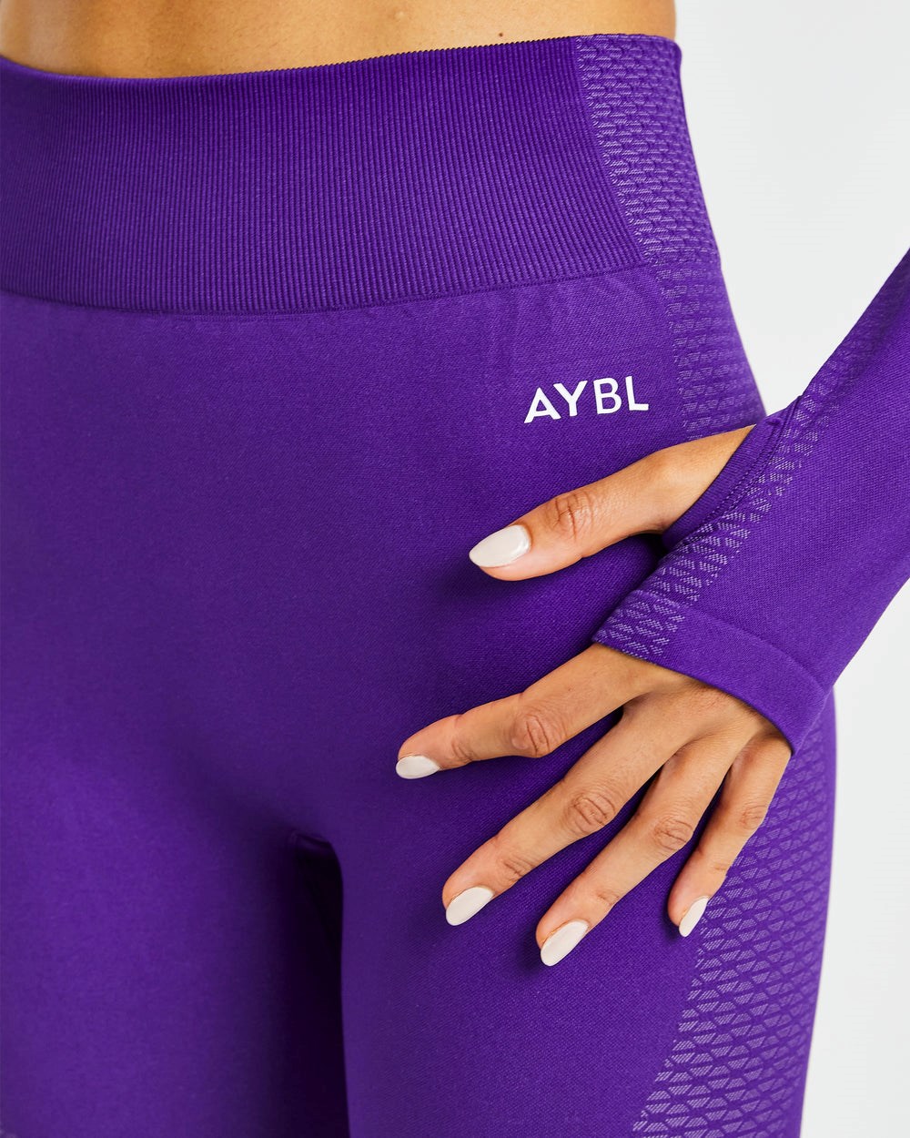 AYBL Ignite Seamless Leggings Lila | 807-YJUSZR