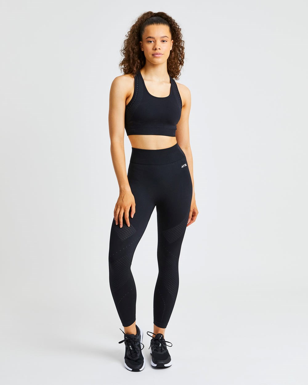 AYBL Ignite Seamless Leggings Schwarz | 830-RMSKID