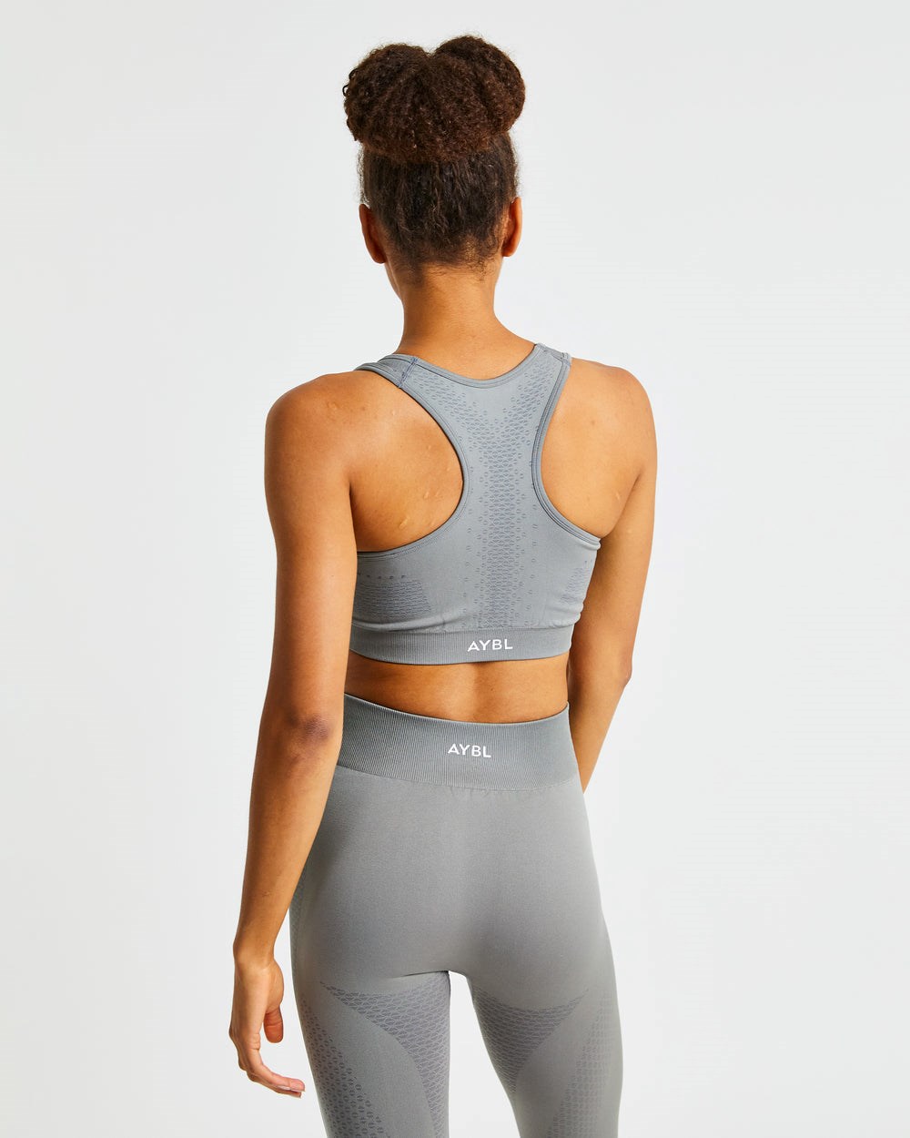 AYBL Ignite Seamless Sports Bra Grau | 362-UZLRIV