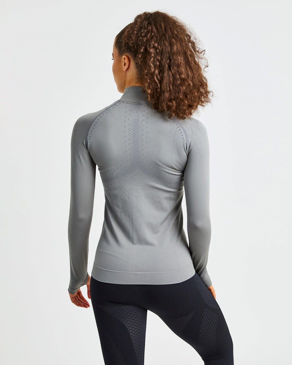 AYBL Ignite Seamless Zip Jacket Grau | 758-PDACXI