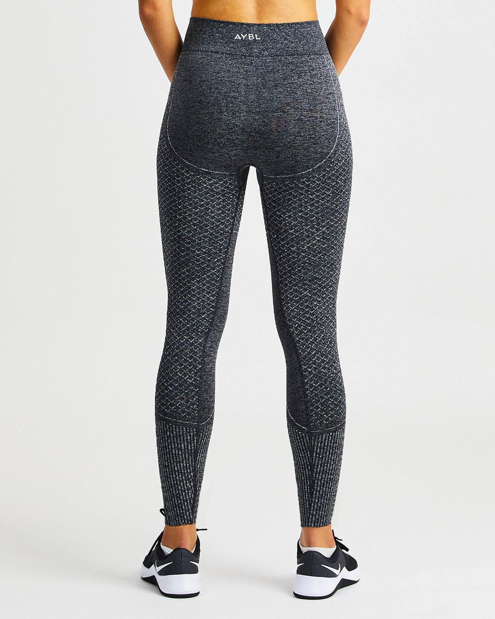 AYBL Impact Seamless Leggings Schwarz | 871-CUTBDV