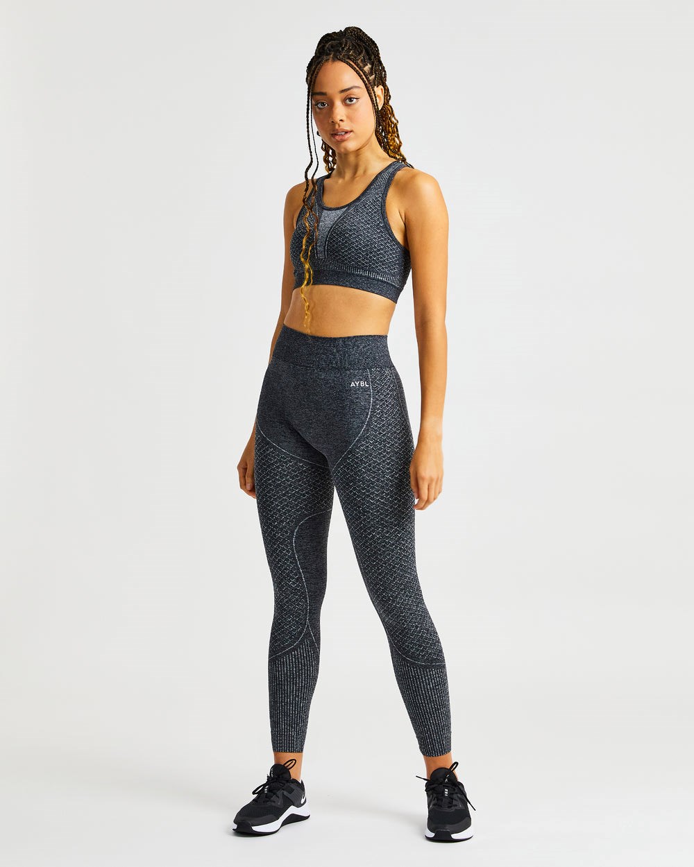 AYBL Impact Seamless Leggings Schwarz | 871-CUTBDV