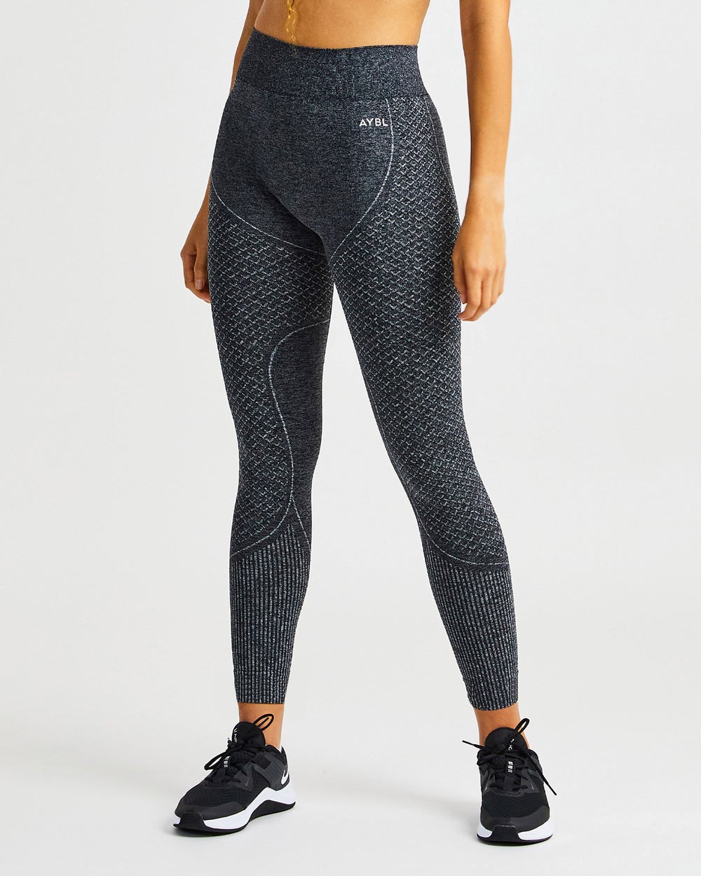 AYBL Impact Seamless Leggings Schwarz | 871-CUTBDV