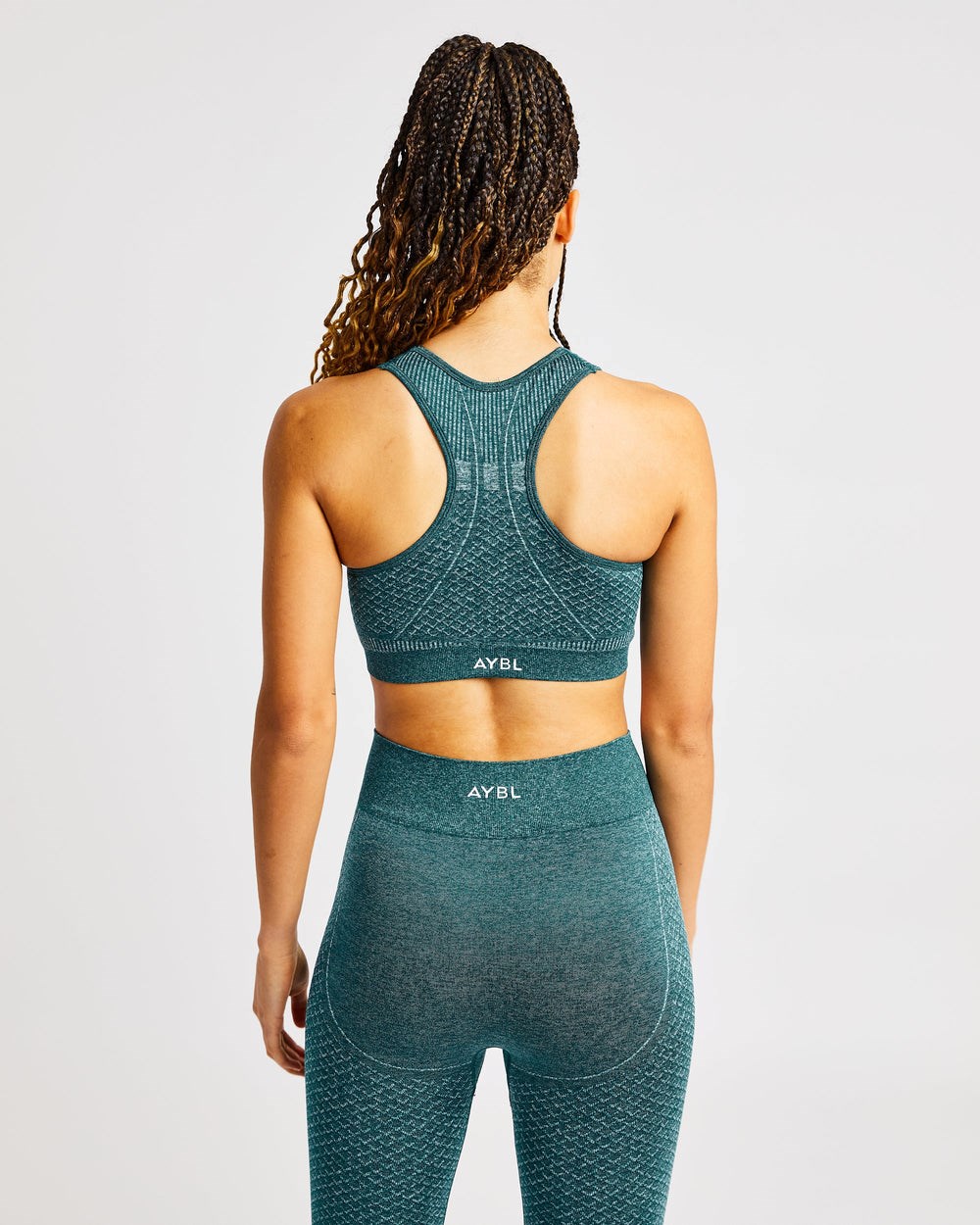 AYBL Impact Seamless Sports Bra Grün | 147-RZVJLX